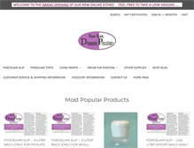 Tablet Screenshot of nydpshopping.com